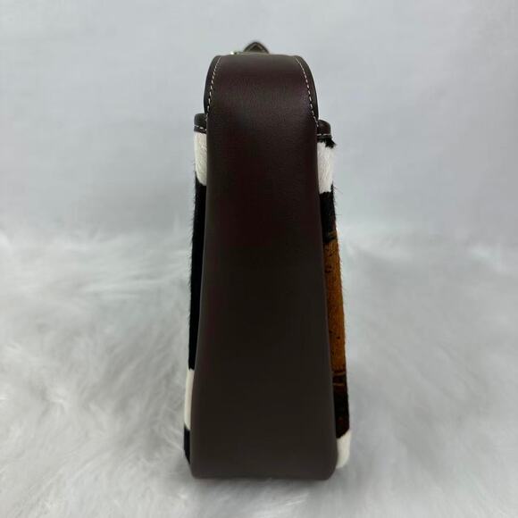 Coach Hadley Convertible Crossbody Bag With Cow Print And Tassel CCC87 New - Picture 5 of 10